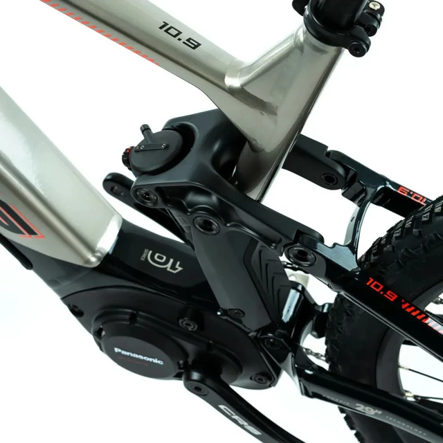 Rower górski z pełnym zawieszeniem Crussis e-Full 10.9-M 29"
