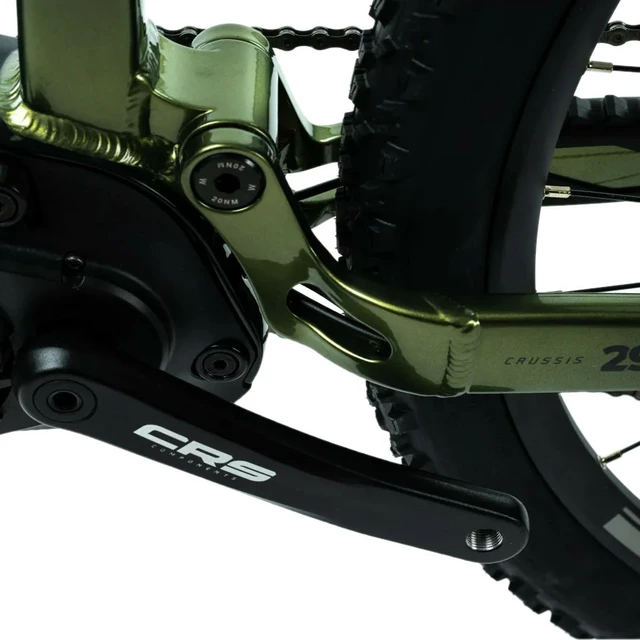Rower górski z pełnym zawieszeniem Crussis e-Full 9.9-M 29"