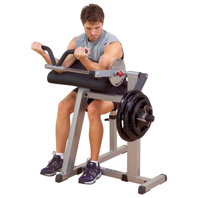Stanowisko do ćwiczeń bicepsów i tricepsów BODY-SOLID GCBT380 - Szary