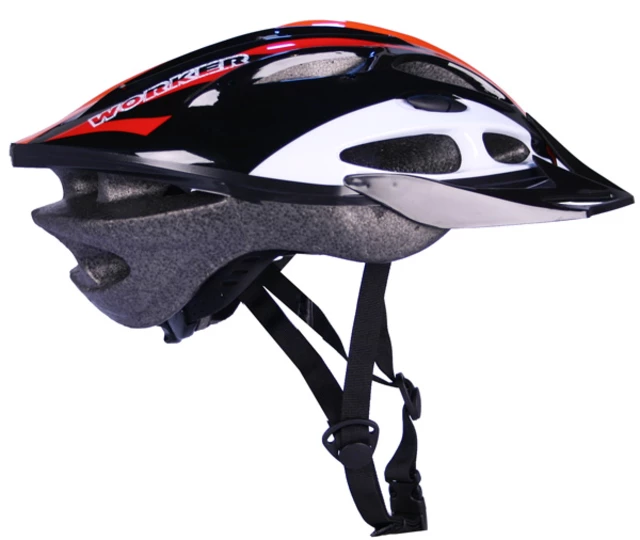 Kask rowerowy WORKER Gladiator - Pomarańczowy - Pomarańczowy