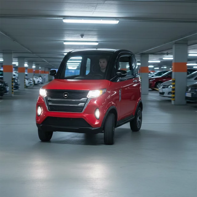 Czterokołowiec elektryczny W-TEC Tuligo ∙ 2-osobowy ∙ prędkość 45 km/h ∙ zasięg 80 km ∙ kamera cofania ∙ dach panoramiczny