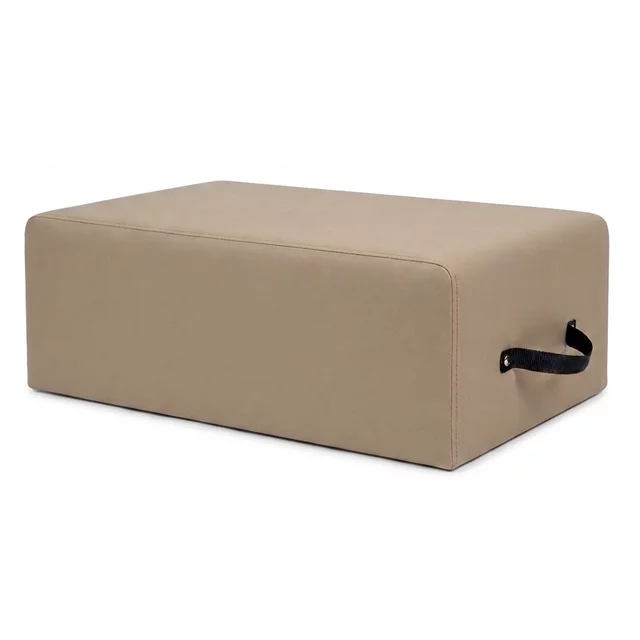 Zapasowy box do pilatesu do reformera inSPORTline Comfolder i Comfolder EVO ∙ drewniana konstrukcja ∙ uchwyty transportowe - Antracyt - Beżowy