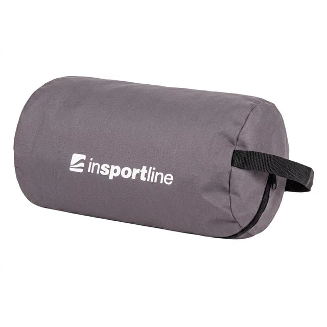 Jednoosobowy materac dmuchany inSPORTline Valkon 197x90x22 cm ∙ pompka elektryczna ∙ nośność 200 kg ∙ welur ∙ latarka LED
