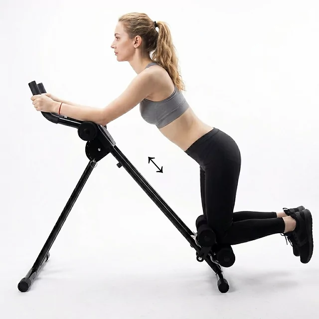 Trenażer mięśni brzucha inSPORTline Ab Lifter Evo ∙ 5 poziomów trudności ∙ wyświetlacz led ∙ nośność 100 kg ∙ mechanizm składania