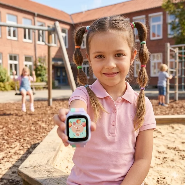 Smartwatch dziecięcy inSPORTline Cubbio ∙ wymienne ramki ∙ śledzenie GPS ∙ przycisk SOS ∙ połączenia głosowe ∙ IP 67 ∙ karta SIM