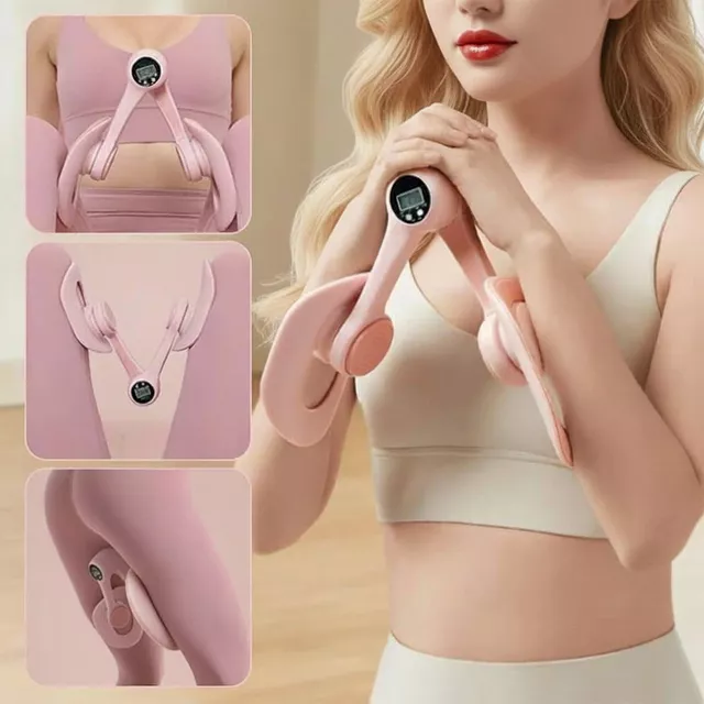 Uniwersalny trenażer mięśni inSPORTline Limbet ∙ uda/ramiona/klatka/pośladki ∙ opór sprężynowy ∙ licznik ćwiczeń ∙ regulowany ∙ cyfrowy wyświetlacz - Niebieski