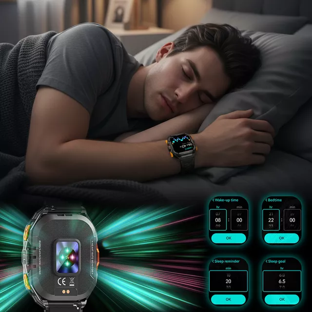 Smartwatch wodoodporny inSPORTline Zakuro – inteligentny zegarek 5 ATM ∙ połączenia ∙ kompas / barometr