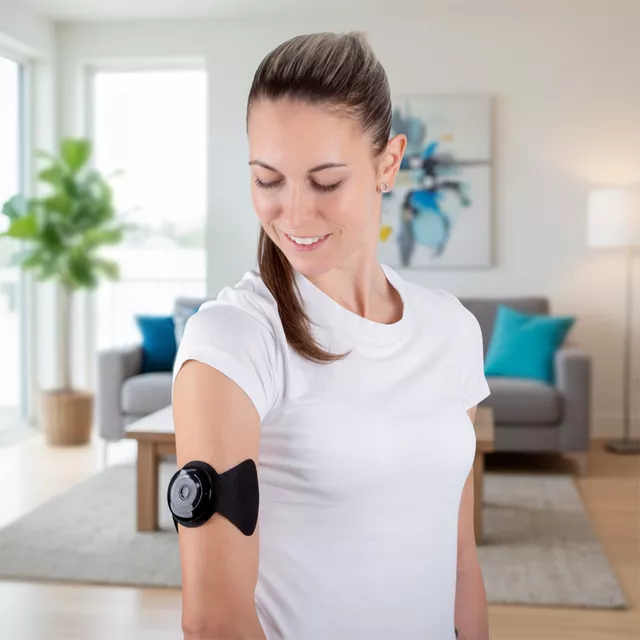 Elektrostymulator mięśni inSPORTline Elefit ∙ TENS/EMS ∙ 12 programów ∙ 20 poziomów intensywności ∙ bezprzewodowy ∙ aplikacja mobilna