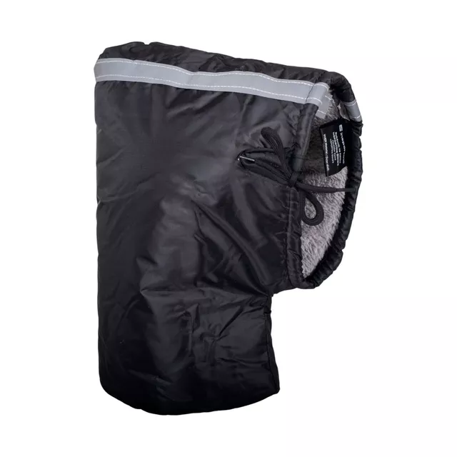 Mufki rękawice ocieplające na kierownice inSPORTline Glovara ∙ ocieplacze dłoni ∙ ciepłe futerko ∙ wodoodporne ∙ wiatroszczelne ∙ elementy odblaskowe