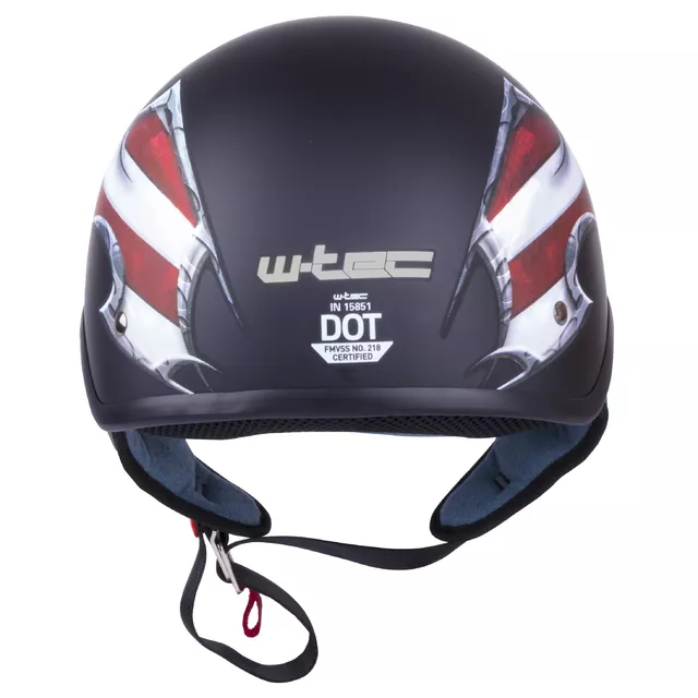 Kask motocyklowy otwarty W-TEC V531 chopper - Matt.czarny