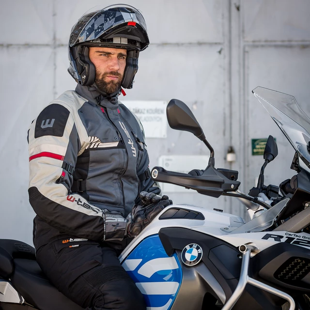 Kurtka motocyklowa W-TEC Excellenta - Szary