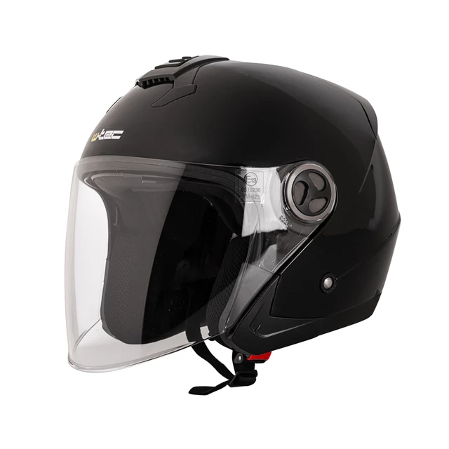 Kask motocyklowy otwarty z blendą W-TEC YM-623 - Matowy brązowo-czarny