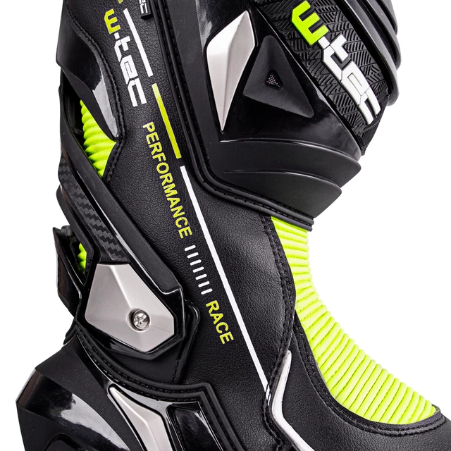Buty motocyklowe W-TEC Beastor - Czarno-zielony