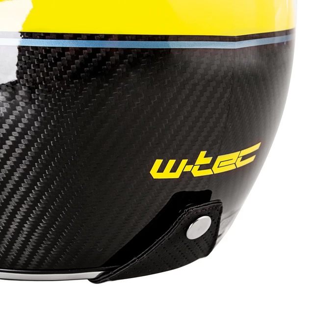Kask motocyklowy W-TEC Vacabro - Błyszczący Carbon