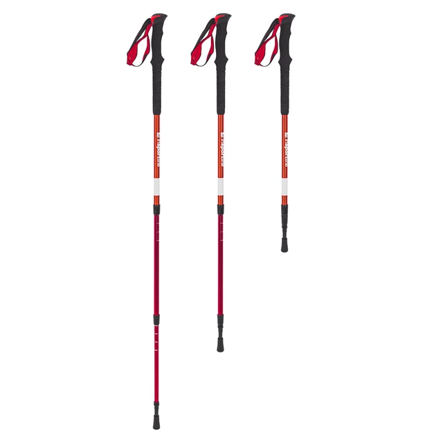 Kijki trekkingowe inSPORTline Altiplano 100 Pair czerwone