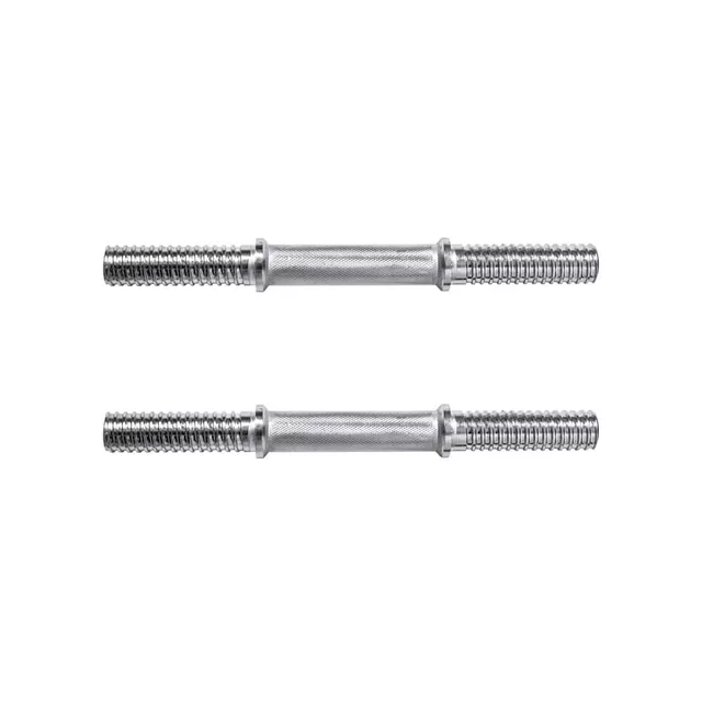 Zestaw: gryf prosty, 2 gryfy krótkie, obciążenie, zaciski inSPORTline BS08 3-50 kg