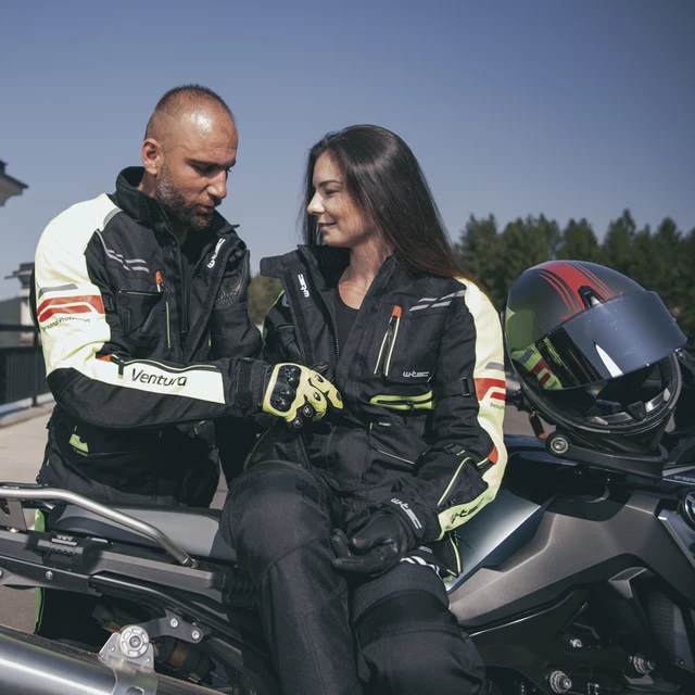 Rękawice motocyklowe W-TEC Supreme EVO - Czarny