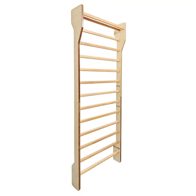 Drabinka gimnastyczna inSPORTline Shapemar 220x90 cm ∙ 12 szczebli ∙ nośność 130 kg ∙ drewno bukowe ∙ podwójnie lakierowana