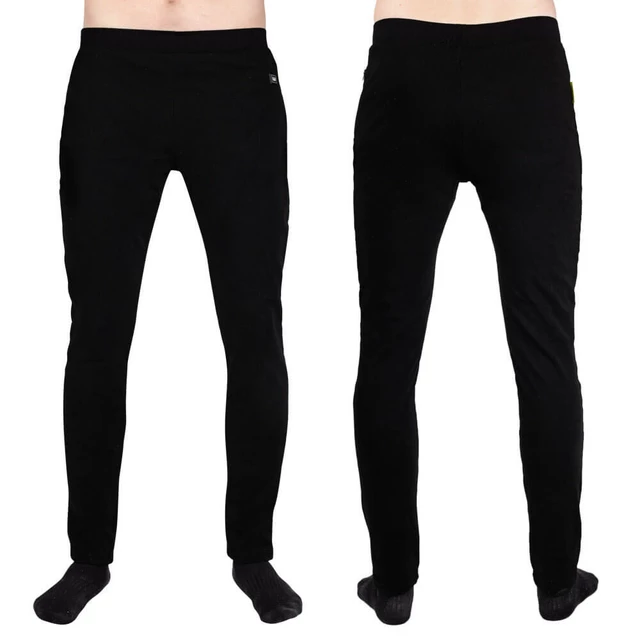 Ogrzewane spodnie męskie termoaktywne W-TEC Insupants - Czarny