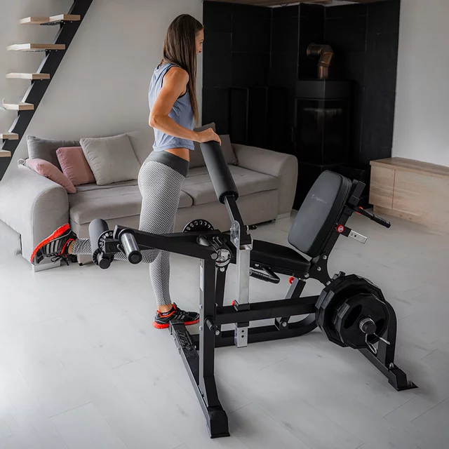 Ławka treningowa do ćwiczeń nóg inSPORTline X-NT LE20 Leg Extension/Curl