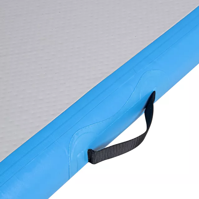 Ścieżka akrobatyczna do ćwiczeń Airtrack inSPORTline Airstunt 400x100x10 cm niebieska