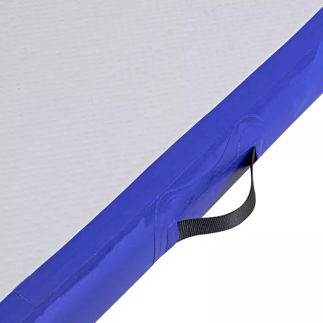 Ścieżka akrobatyczna do ćwiczeń Airtrack inSPORTline Airstunt 500x100x10 cm ciemnoniebieska
