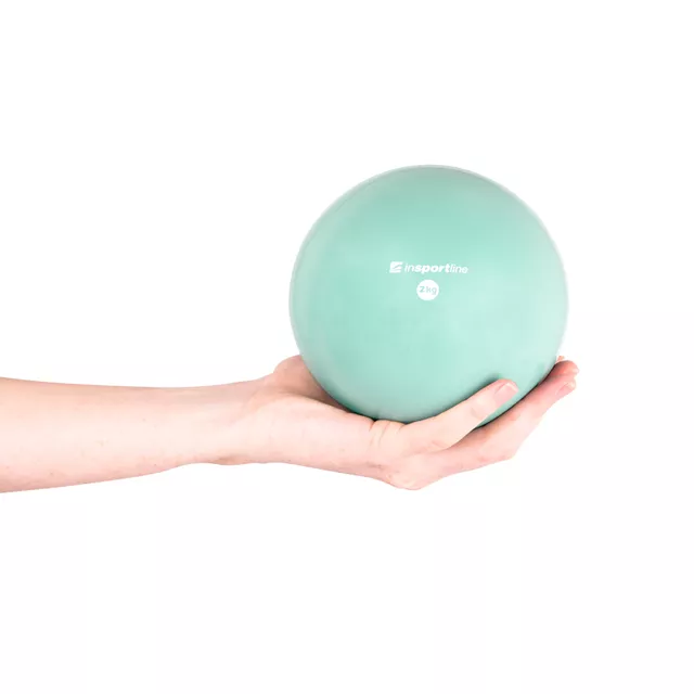 Piłka do jogi inSPORTline Yoga Ball 2 kg - Zielony