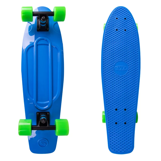 Deskorolka typu fiszka Penny board deskorolka WORKER Blace 27" ABEC-11 - Fioletowy - Niebieski