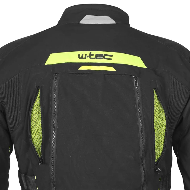 Męska kurtka motocyklowa W-TEC Aircross - Czarno-złoty