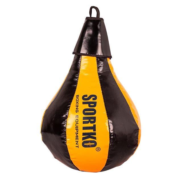 Worek treningowy SportKO GP1 24x40cm / 5kg - Biało-niebieski - Czarny/pomarańczowy