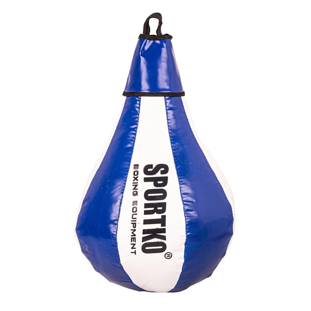 Worek treningowy SportKO GP1 24x40cm / 5kg - Biało-niebieski - Biało-niebieski