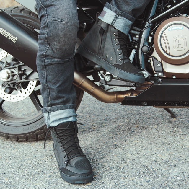 Buty motocyklowe W-TEC Sevendee - Ciemny szary