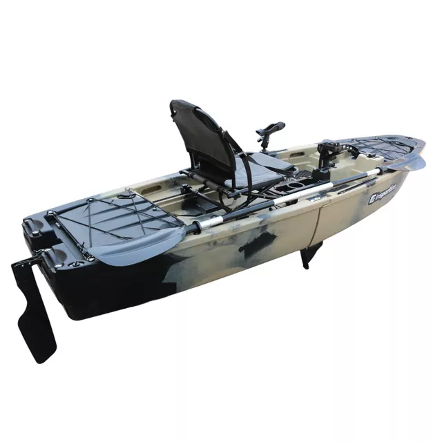 Składana łódka rower wodny wędkarski na pedały inSPORTline Rhoner Desert Camo