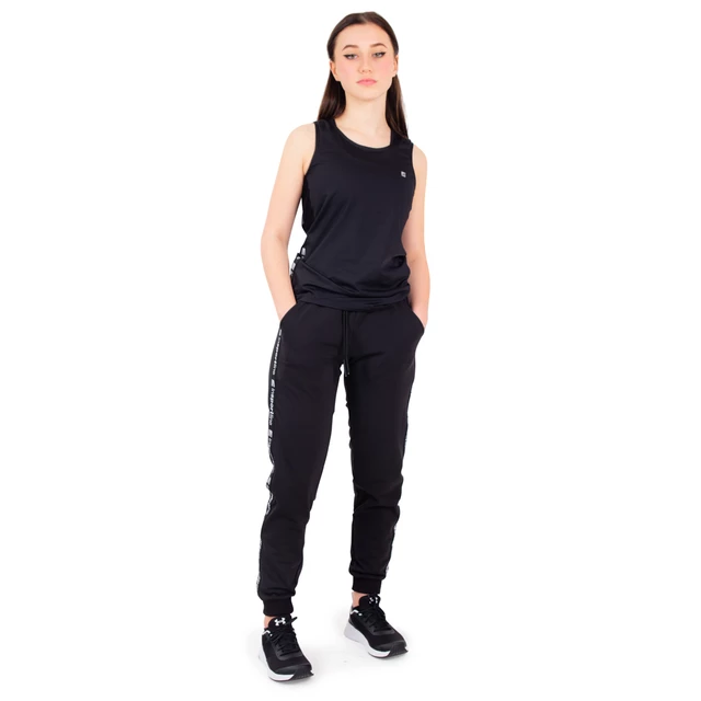 Damski top fitness, bluzka inSPORTline Meshtop - Czarny