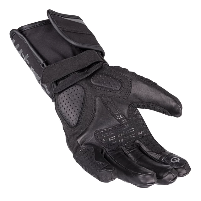 Rękawice motocyklowe skórzane W-TEC Eicman - Czarny