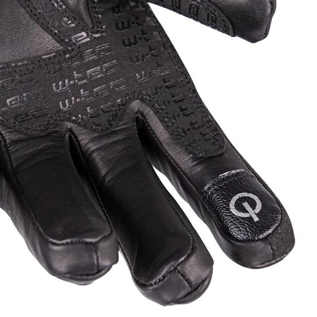 Rękawice motocyklowe skórzane W-TEC Eicman - Czarny