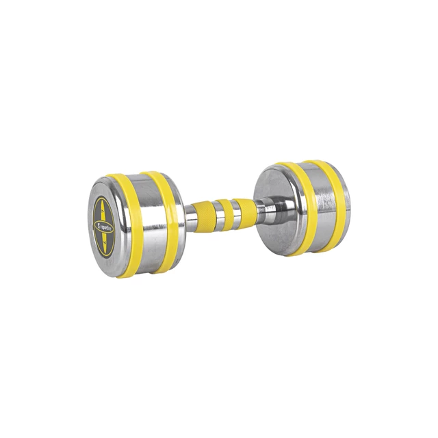 Hantle chromowane inSPORTline Yellsteel 1-14 kg