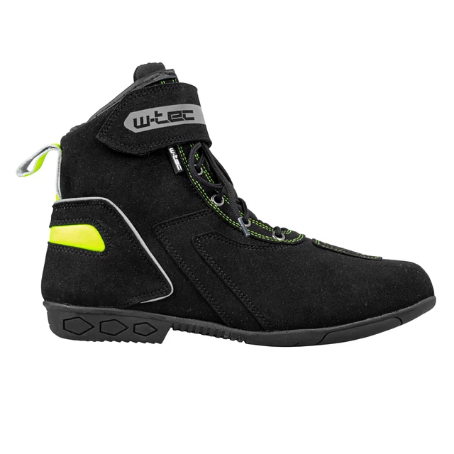 Buty motocyklowe W-TEC Sixtreet - Czarno-zielony