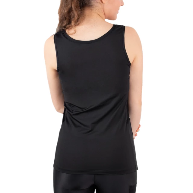 Damski top fitness, bluzka inSPORTline Meshtop - Czarny