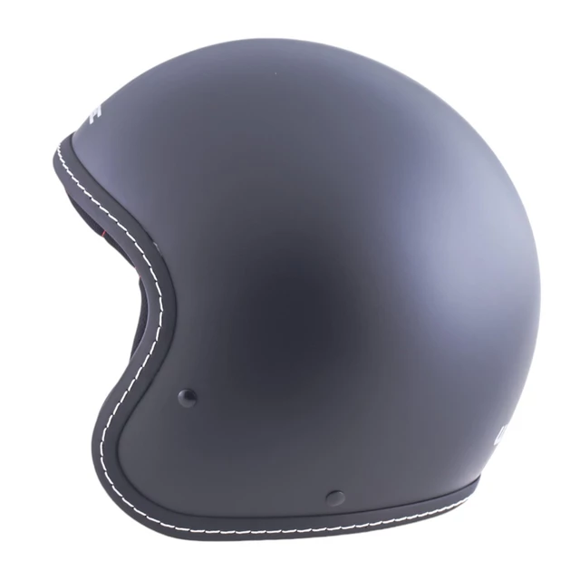 Kask motocyklowy na chopper W-TEC Badachos i gogle Steamrust