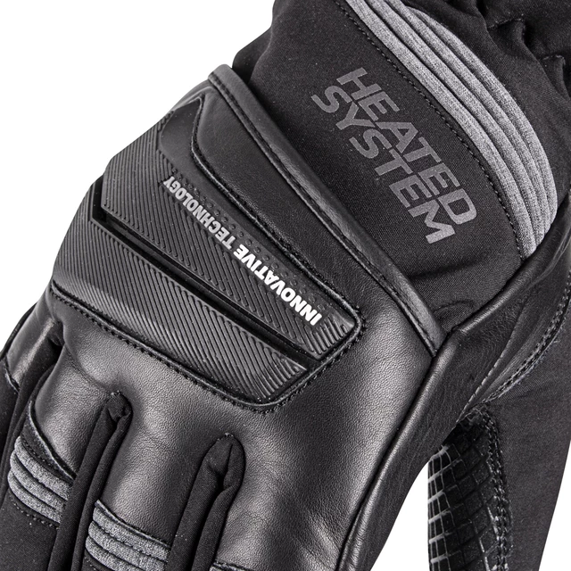 Rękawice podgrzewane motocyklowe, narciarskie W-TEC HEATston - Czarno-szary