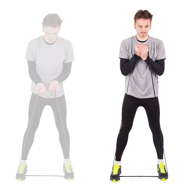 Taśma treningowa inSPORTline Hangy 44 mm ∙ opór 25 kg ∙ długość 208 cm