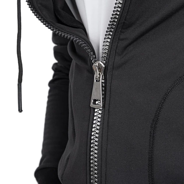 Męska bluza sportowa z kapturem inSPORTline Comfyhoodie Man - Czarny