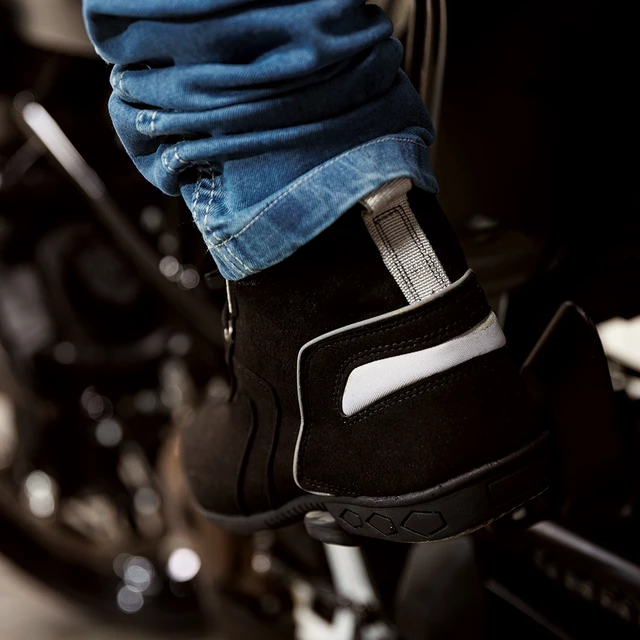 Buty motocyklowe W-TEC Sixtreet - Czarno-zielony