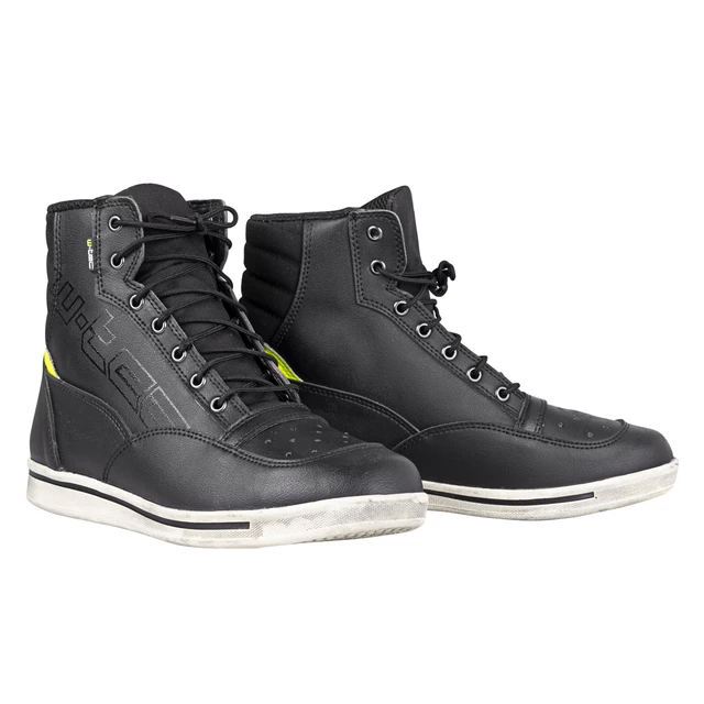 Buty motocyklowe W-TEC Culabus - Czarno-szary - Czarny-fluo