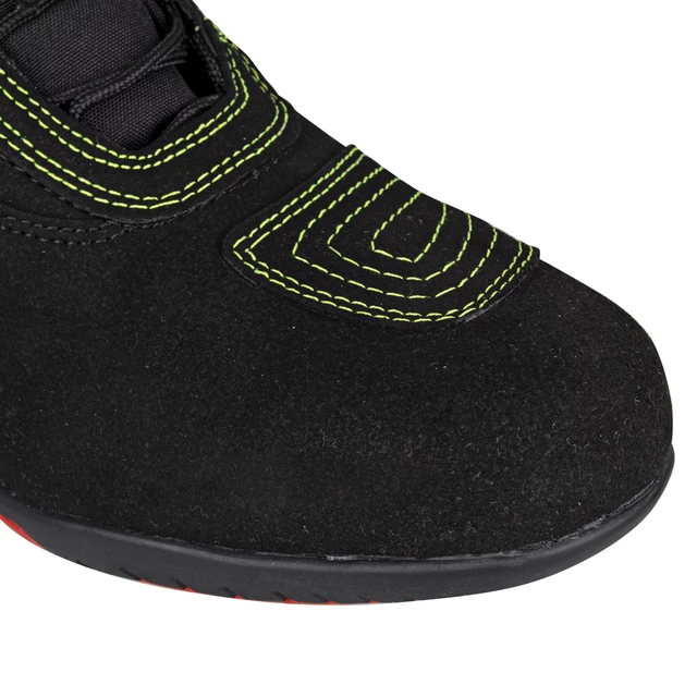 Buty motocyklowe W-TEC Sixtreet - Czarno-zielony