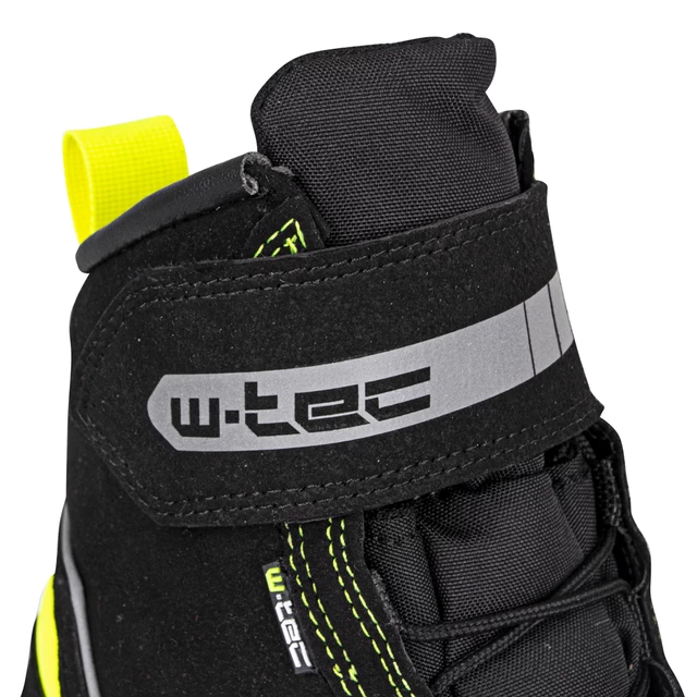 Buty motocyklowe W-TEC Sixtreet - Czarno-zielony
