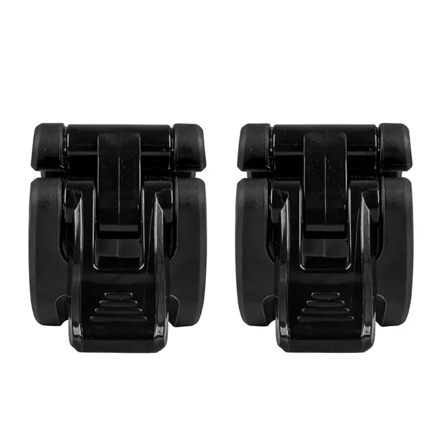 Zaciski olimpijskie na gryf inSPORTline Barcol 50 mm ∙ 2 szt. ∙ nylon/TPR ∙ zatrzask szybkomocujący ∙ antypoślizgowe ∙ czarne ∙ do sztangi