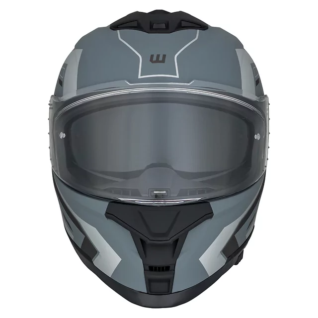 Kask motocyklowy integralny W-TEC Nexwor Graphic ∙ ece 22.06 ∙ blenda przeciwsłoneczna ∙ regulowana wentylacja - Szary