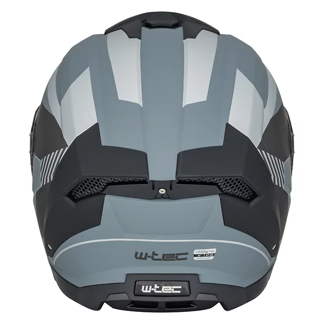 Kask motocyklowy integralny W-TEC Nexwor Graphic ∙ ece 22.06 ∙ blenda przeciwsłoneczna ∙ regulowana wentylacja - Szary